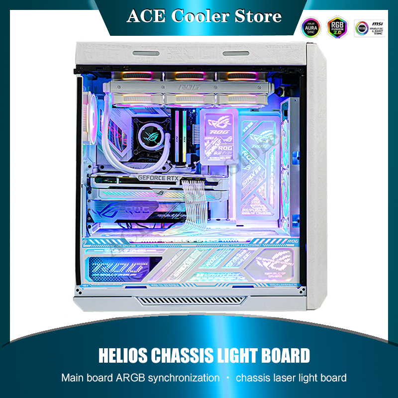 Pc Gaming Case - RGB Spiegel PC Fall Backplate Panel