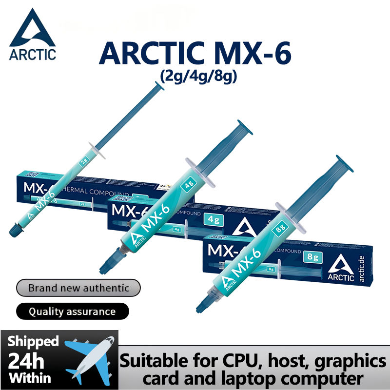 Thermal Paste - ARCTIC MX-6 (2 g/4 g/8 g)