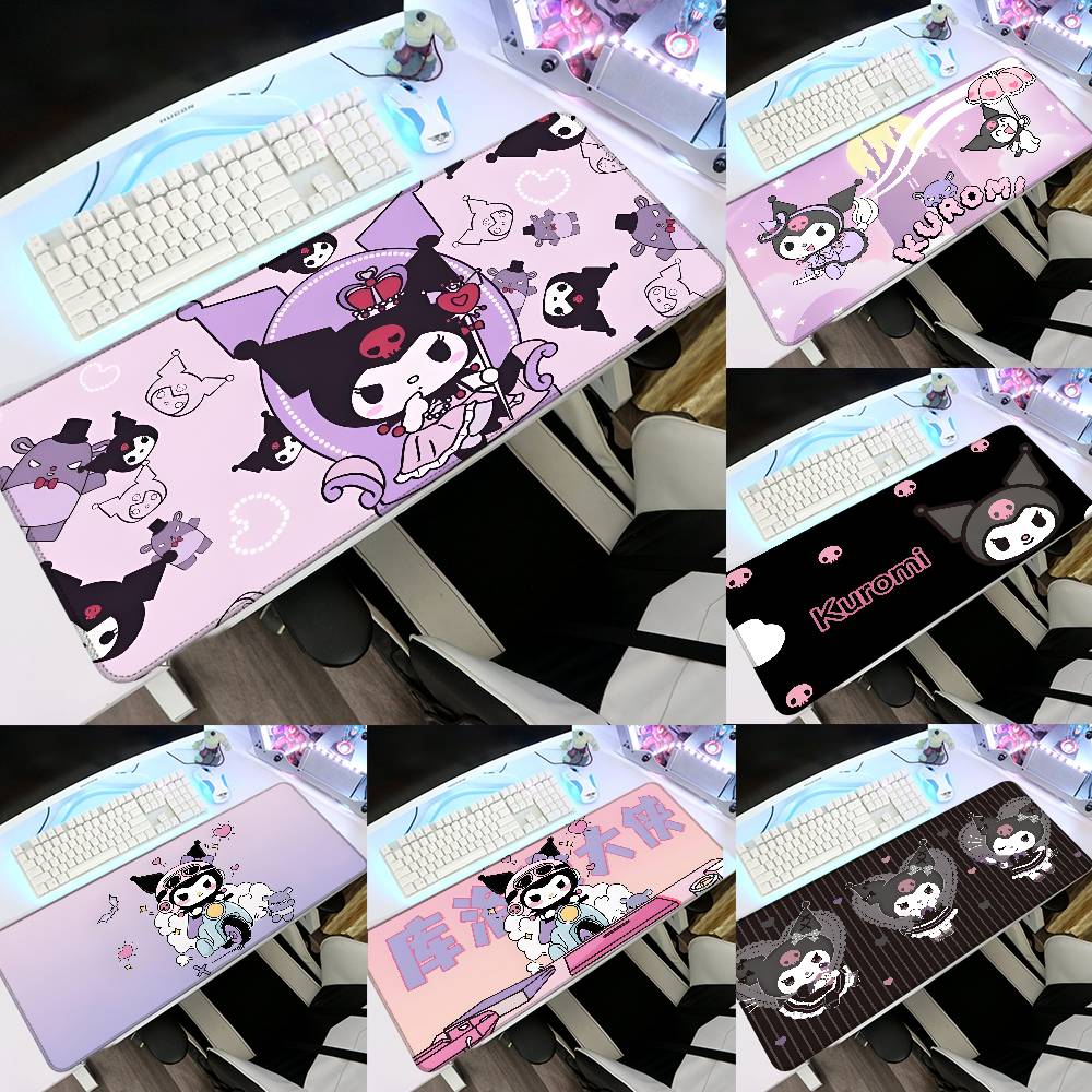 Pc Gaming Kuromi - K-Kuromi Niedliches Mauspad aus Gummi, verdickt,