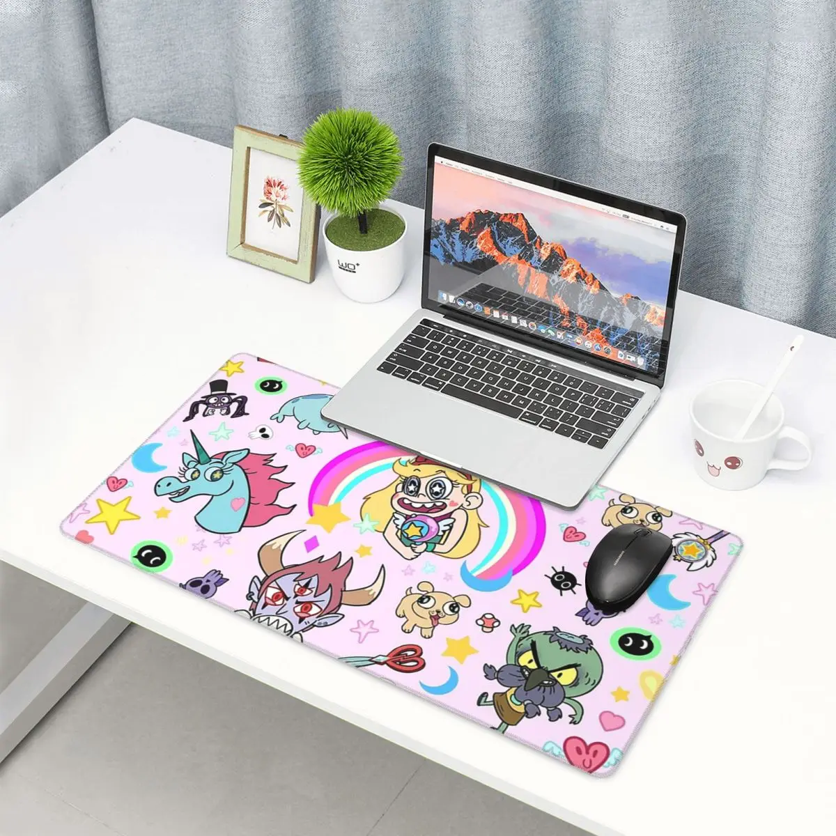 Pc Gaming Vs Laptop Gaming - Großes Mauspad „Star VS The Forces