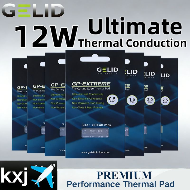 Thermal Paste - GELID Wärmeleitpad Hochleistungs-Wärmeableitung Silikonpad für GPU