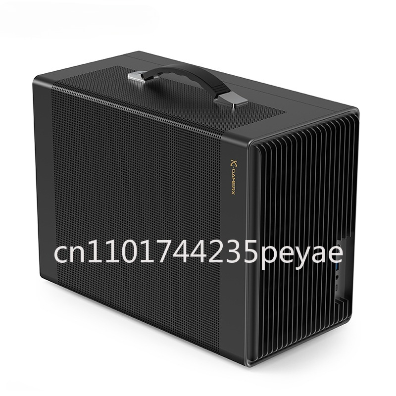 Pc Gaming Case - P40 Mesh Tragbares ITX Mini-Gaming-PC-Gehäuse, kompaktes
