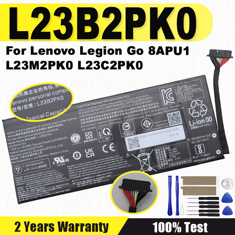 Pc Gaming Lenovo Legion - Brandneuer L23B2PK0 Akku 7,76 V 49,2