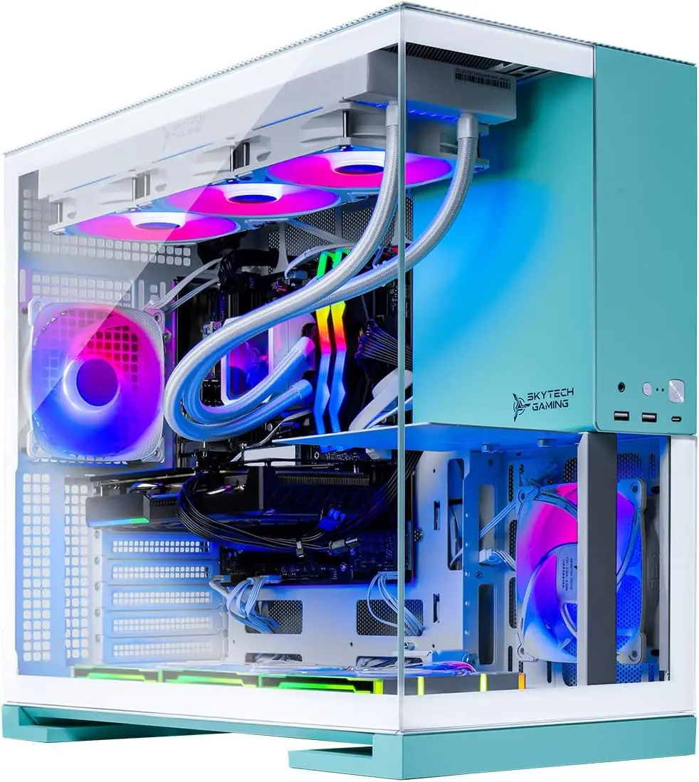 Pc Gaming Nvidia 5080 - Skytech Gaming Aqua Desktop-PC, Ryzen 7