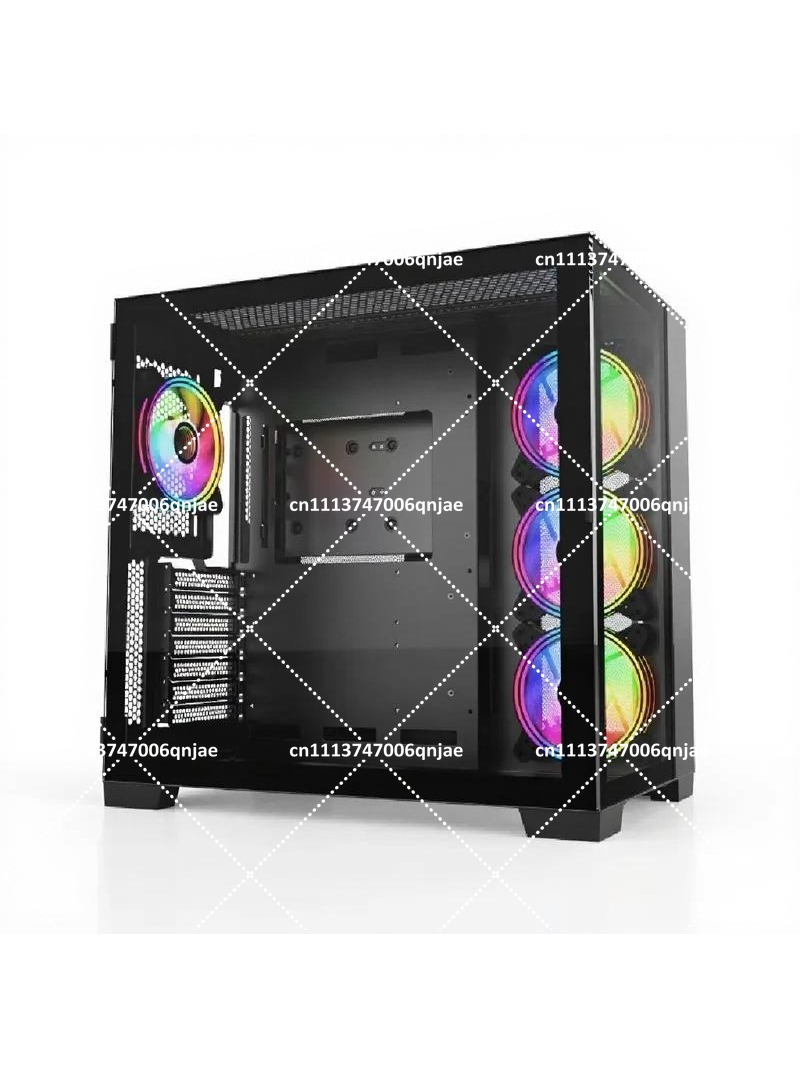 Pc Gaming Case - SAMA 360mm Radiator Glasfront PC-Gehäuse Tower