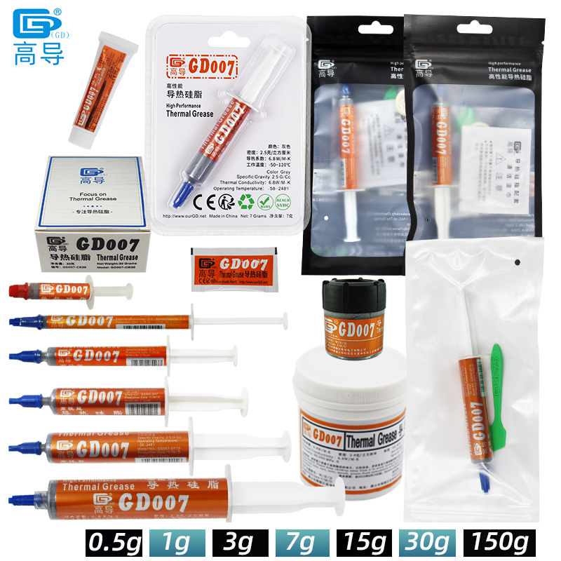 Thermal Paste - GD007 Wärmeleitpaste Gips Kühlkörper Verbindung Kühlnetz