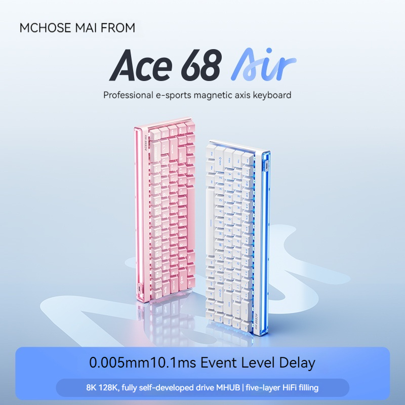 Pc Gaming Custom - Mchose Ace68 Air Magnetic Axis Mechanische