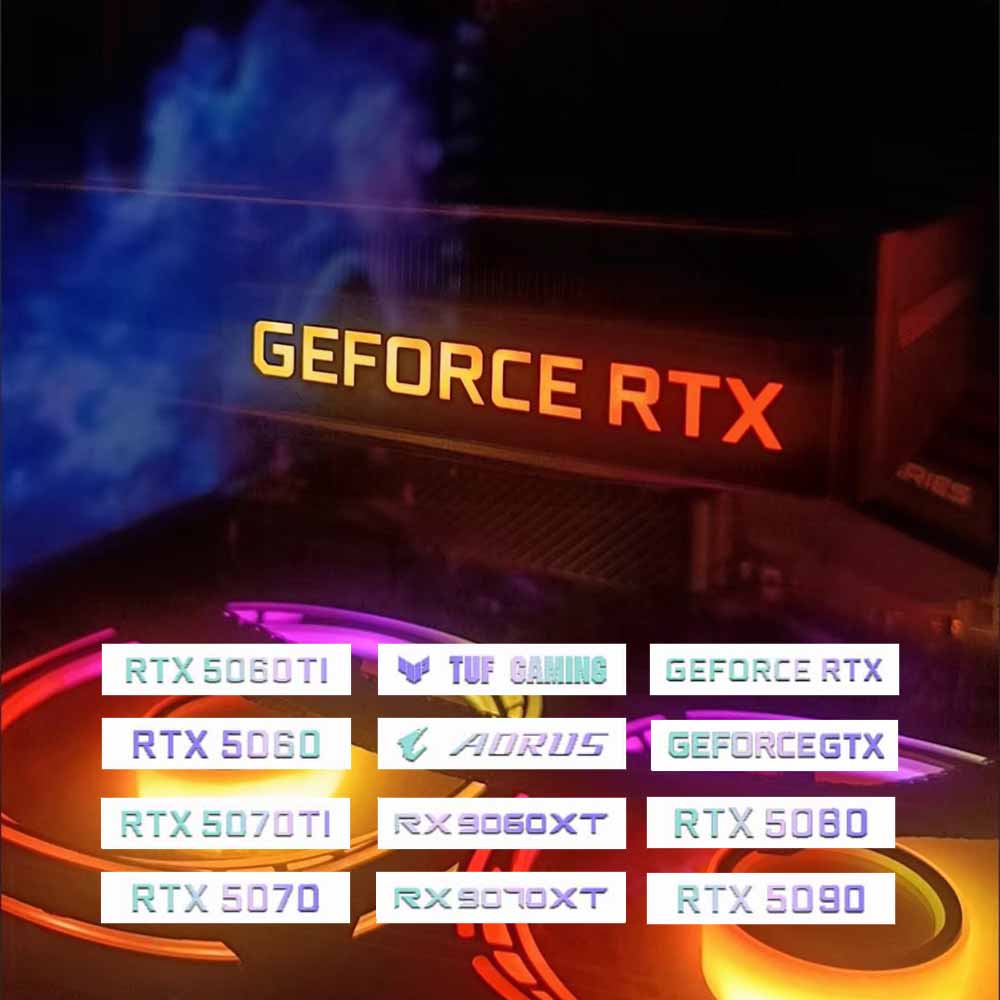 Pc Gaming Msi - PC GPU ARGB Beleuchtungspanel Weiß für