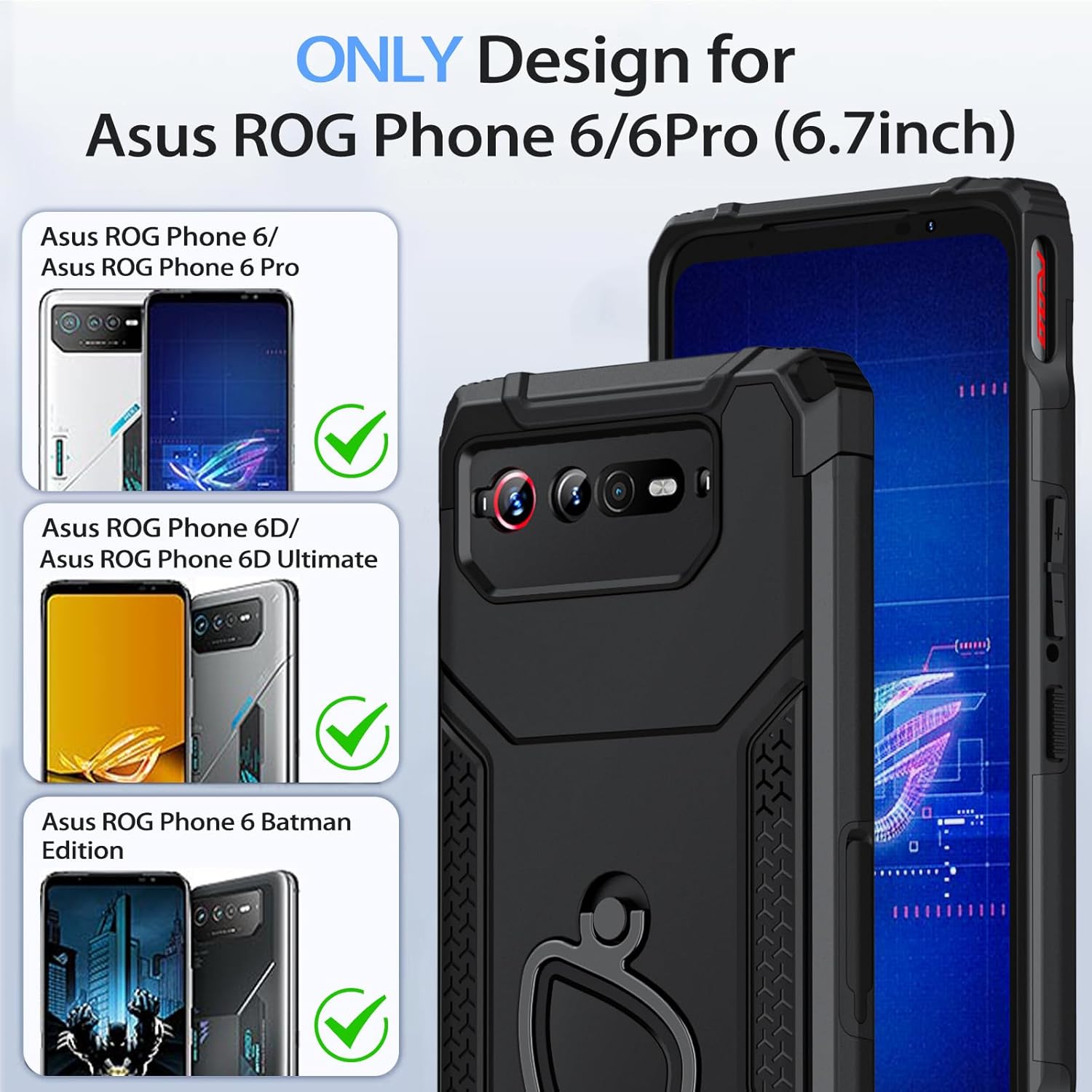 ROG Phone 5 Hülle, stoßfest, f – Pc Gaming Case Bewertung und Preis