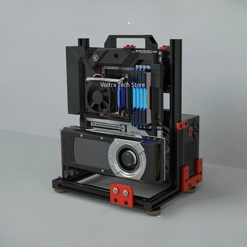 Offenes Computer-Gehäuse, ITX  – Pc Gaming Case Bewertung und Preis