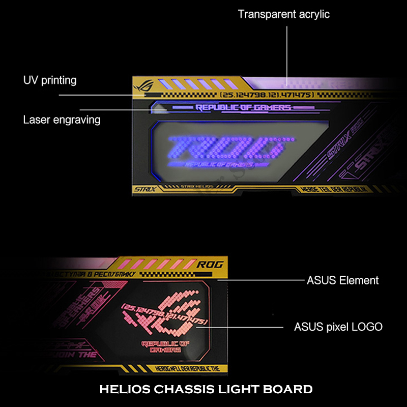 RGB Spiegel PC Fall Backplate  – Pc Gaming Case Bewertung und Preis