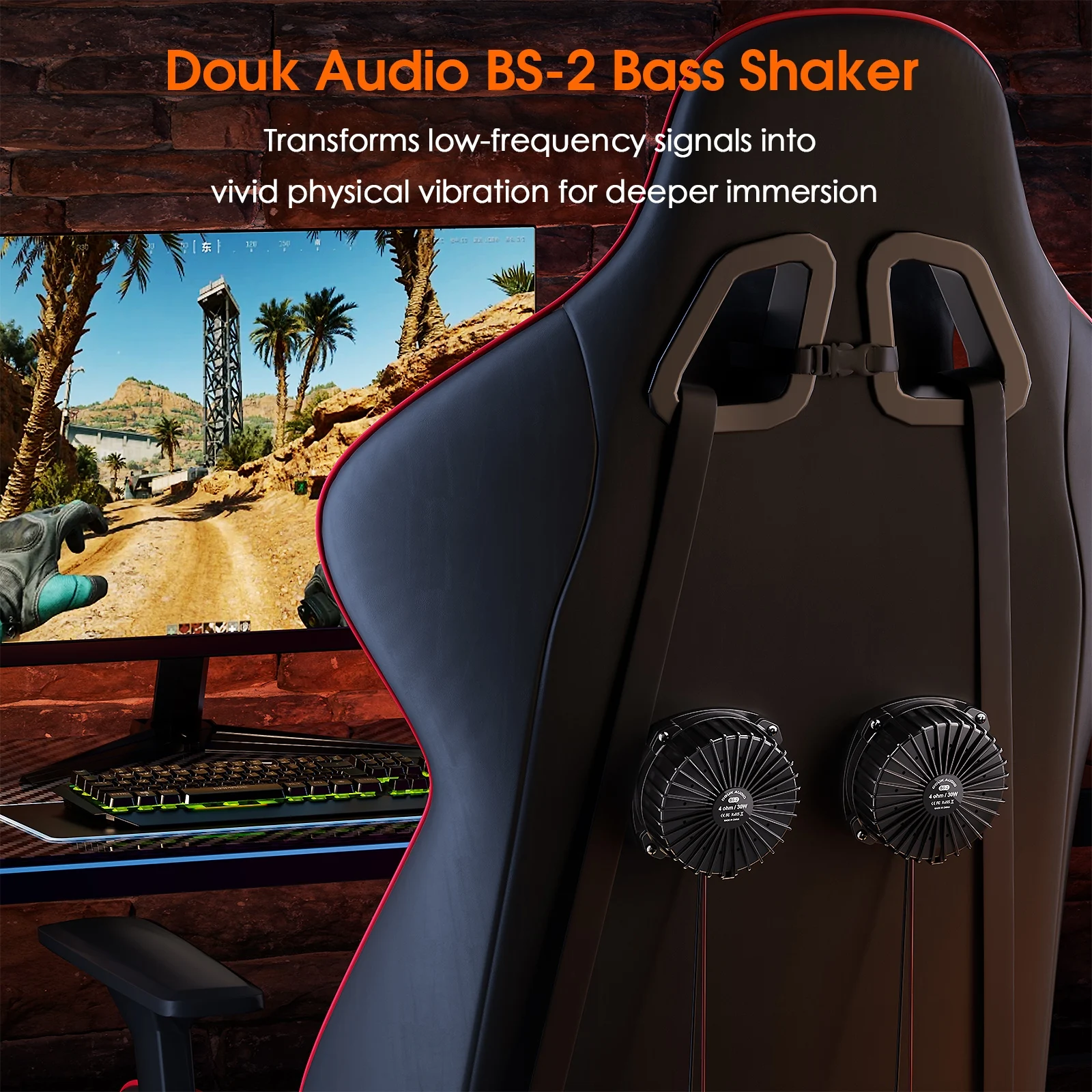 Douk Audio BS-2 30W 4Ω Bass-Sh – Gaming Speaker Bewertung und Preis
