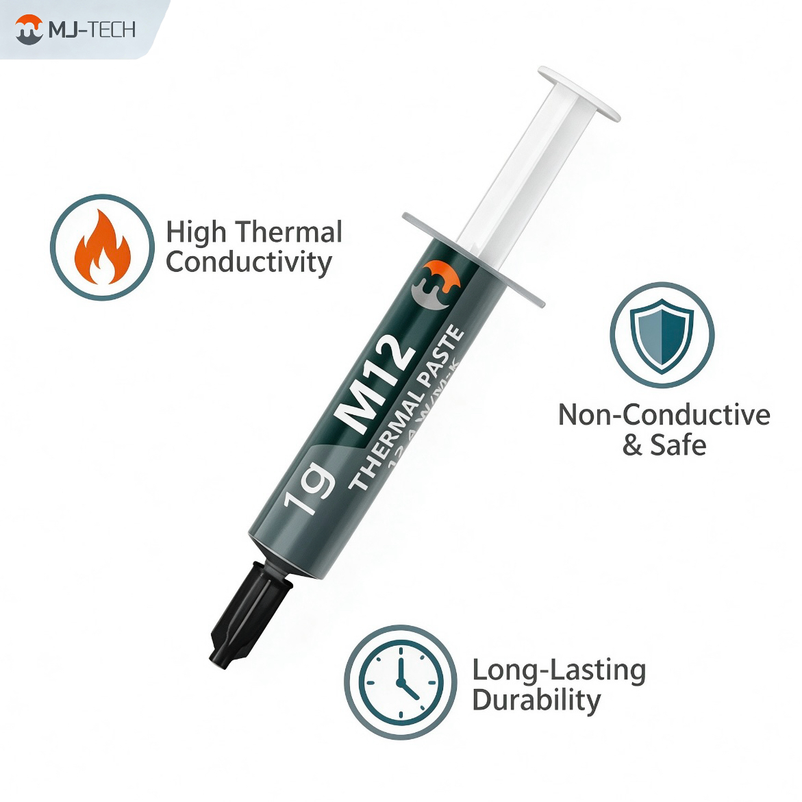 MJ-TECH M8 M12 M14 Wärmeleitpa – Thermal Paste Bewertung und Preis
