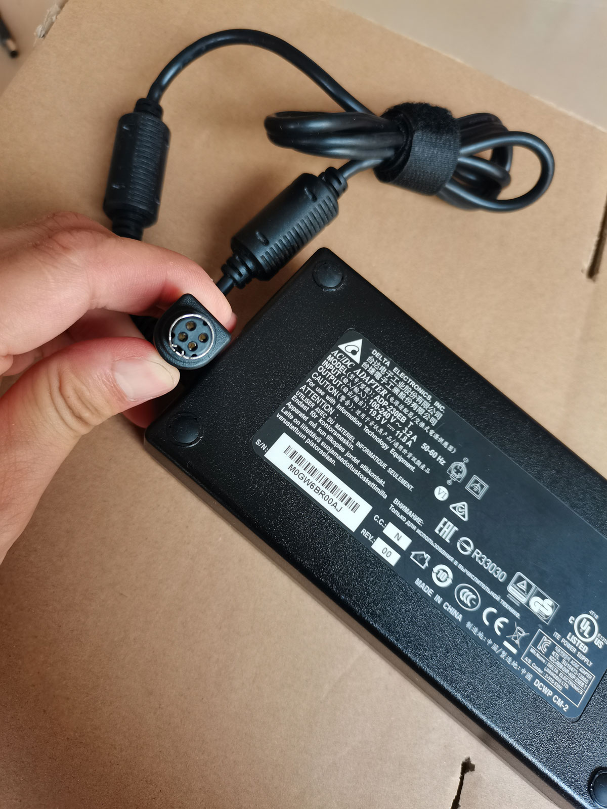 OEM Delta 230W 19,5V 11,8A ADP – Pc Gaming Msi Bewertung und Preis