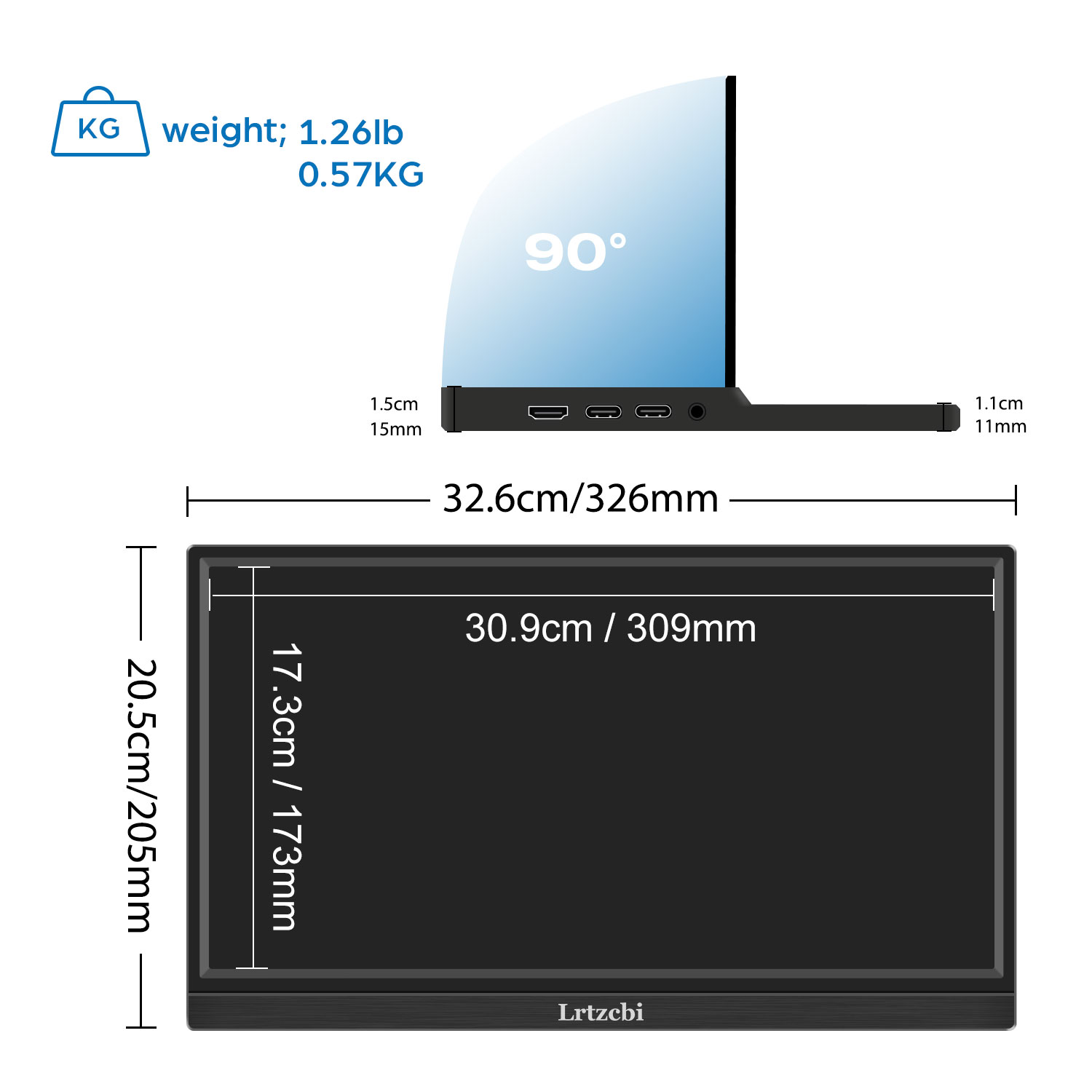 1920*1080 14-zoll Tragbare Mon – Pc Gaming On Mobile Bewertung und Preis