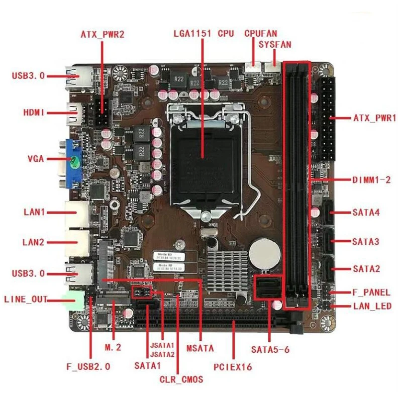 B365 Mini-ITX Motherboard LGA  – Pc Gaming Intel Core I7 Bewertung und Preis