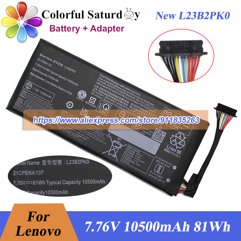 Neue L23B2PK0 Batterie 7,76V 1 – Pc Gaming Lenovo Legion Bewertung und Preis