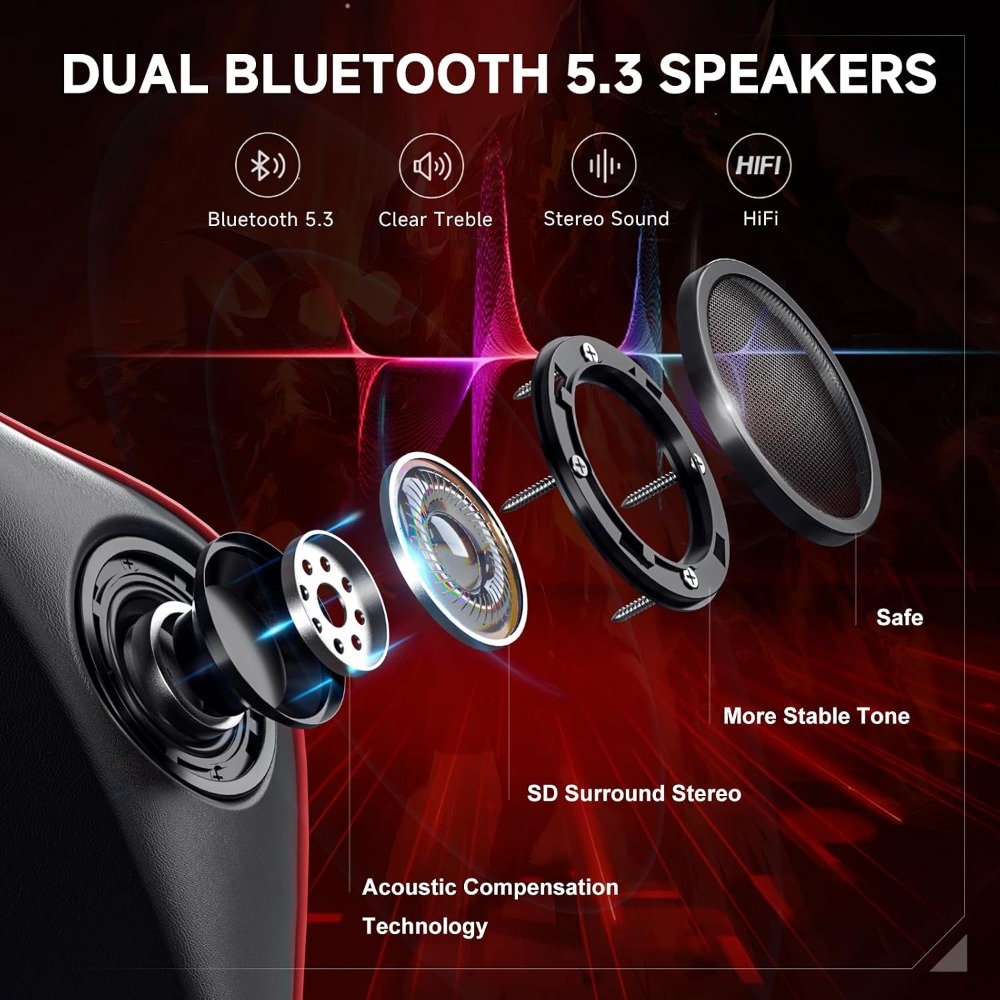 Ergonomischer Gaming-Stuhl mit – Gaming Speaker Bewertung und Preis