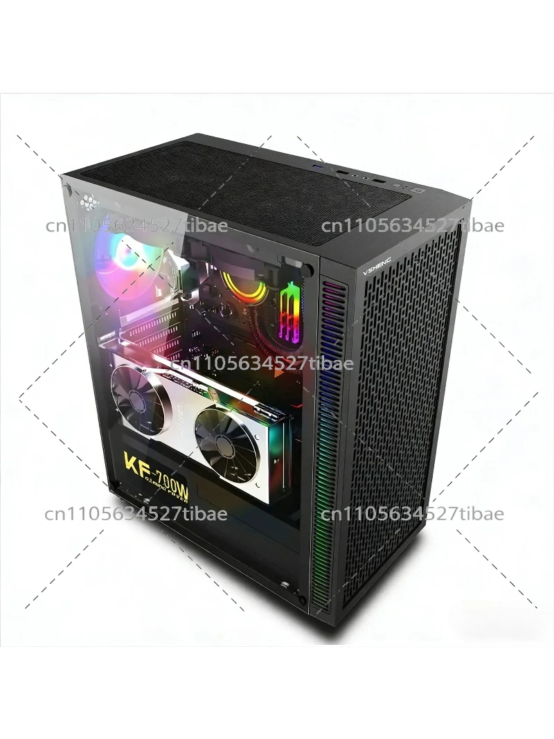 Schwarzes E-ATX Computergehäus – Pc Gaming Case Bewertung und Preis
