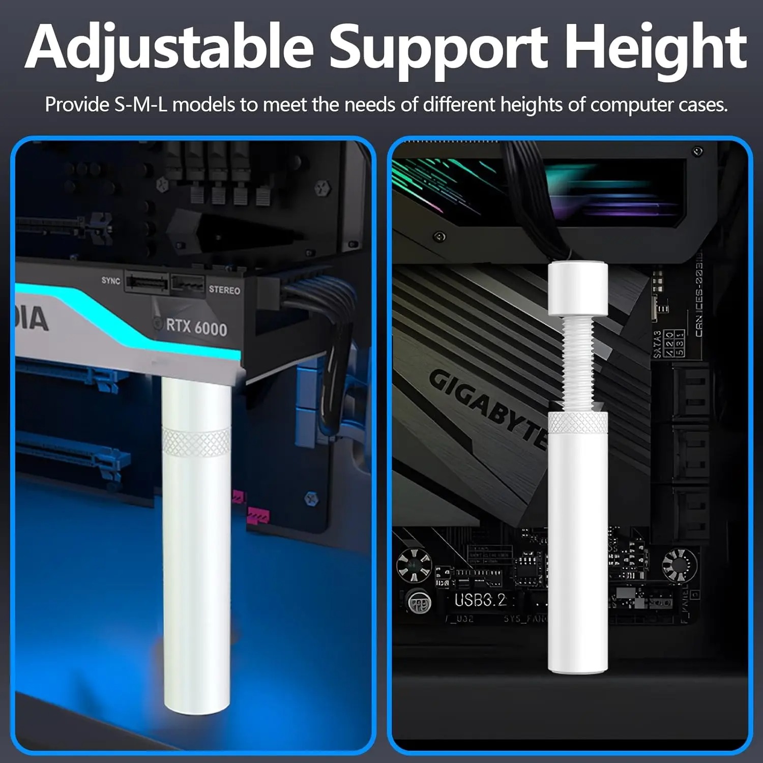 Aluminium-GPU-Anti-Durchhang-H – Pc Gaming Case Bewertung und Preis